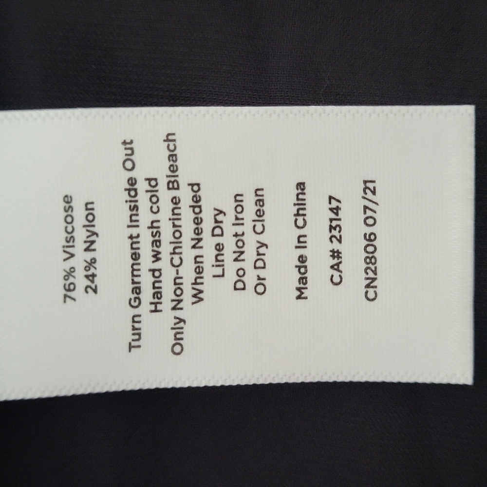 Talbots Black Velvet Button Front Shirt Sz L - Picture 10 of 10